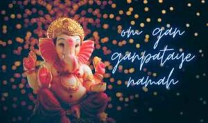 om gan ganpataye namah lyrics